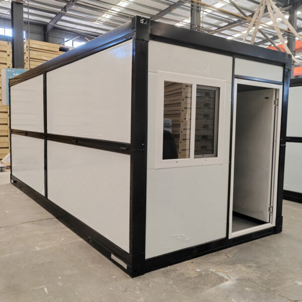 30ft Glamni X folding container house collapsible design suits festival accommodation