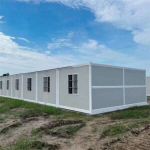 40ft Glamni X folding container house stable steel frame for harsh climates