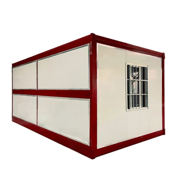 Assemble 20ft Glamni X folding container house lowers labor for campus expansions