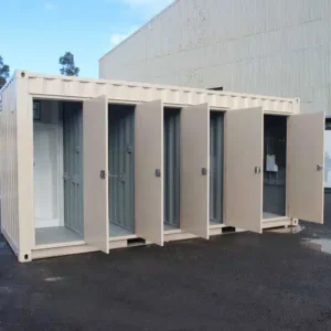Communal Bathroom Shower Module 20FT Detachable Container House Prefab Design