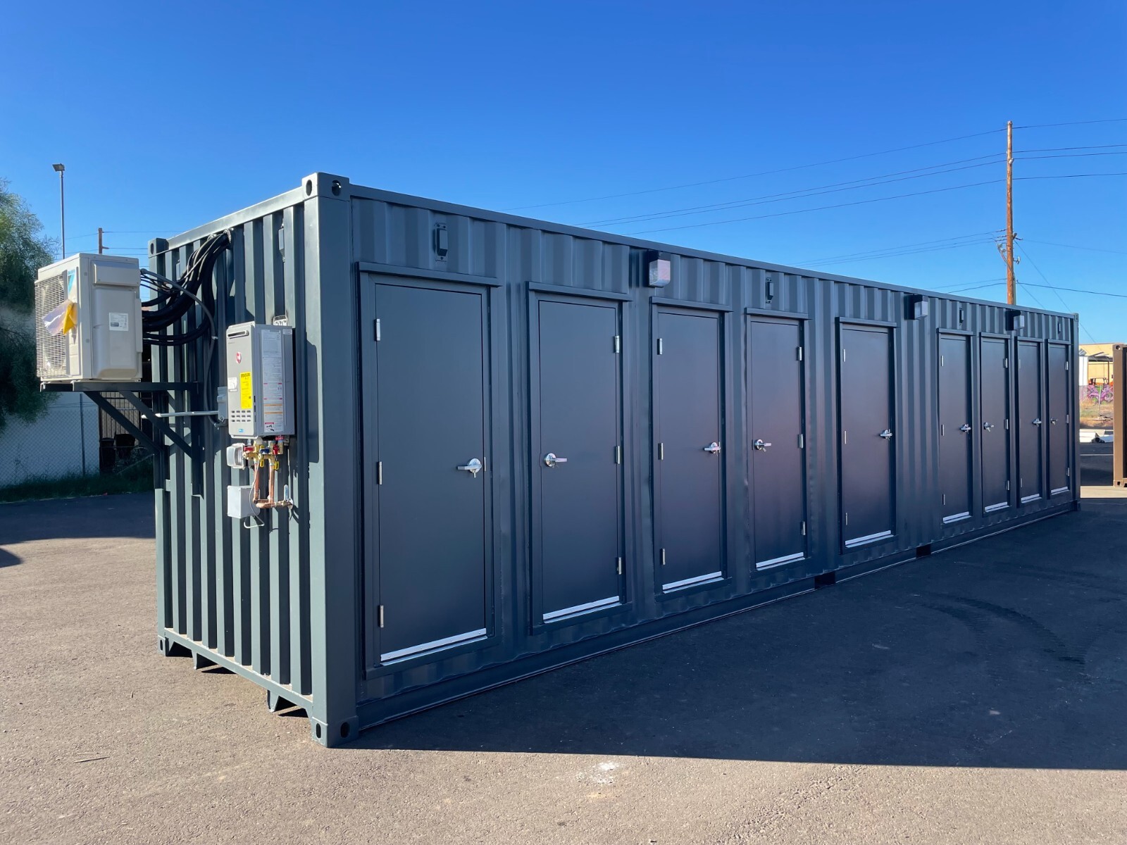 Communal Shower And Bathroom 20FT Detachable Container