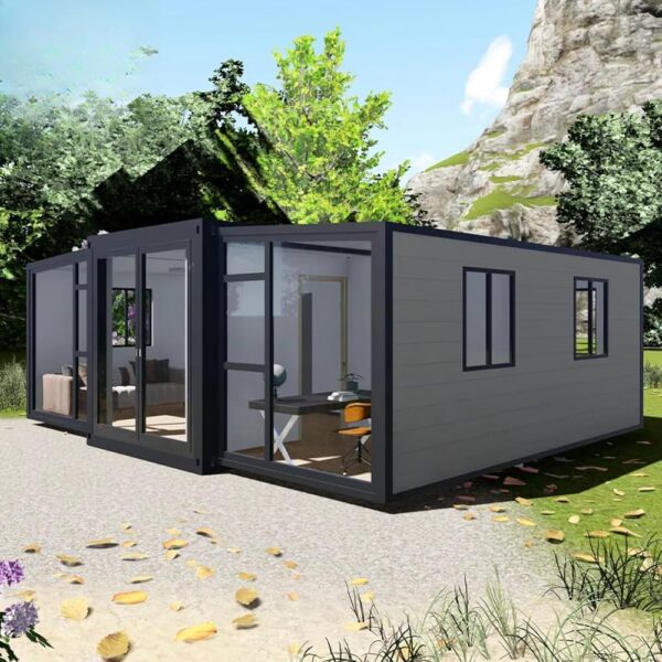 Double Wing Fold Expandable Container House New Thermal Trailer Portable Building