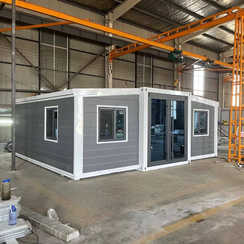 Double Wing Fold Expandable Container House New Thermal Trailer Portable Building
