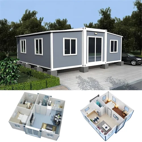 Double Wing Folding Expandable Container House Movable Room Mobile Approach Robust