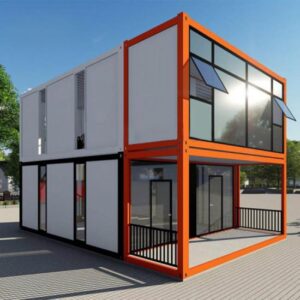 Eco Friendly Rock Wool Insulation For 40FT Detachable Container House
