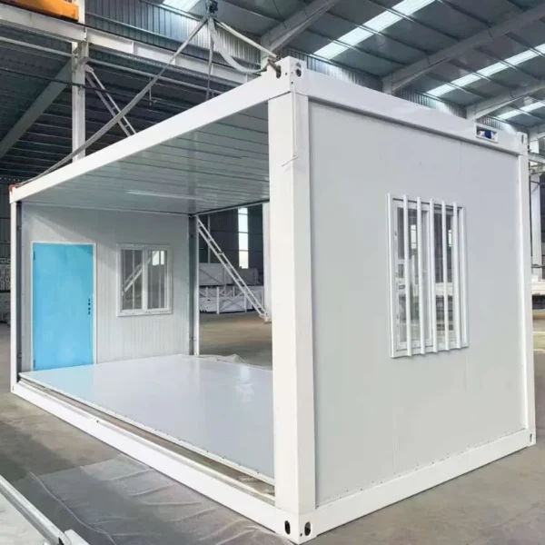 Minimal crane usage 30ft Glamni Z foldable container house speeds development cycles