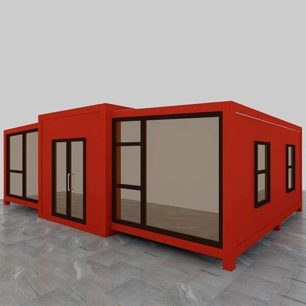 Modern Design Expandable Container House Style Fold Method 20ft Approach
