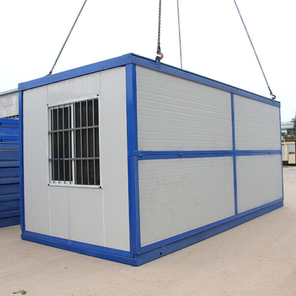 Prefab building kit 20ft Glamni Z foldable container house meets lodging needs